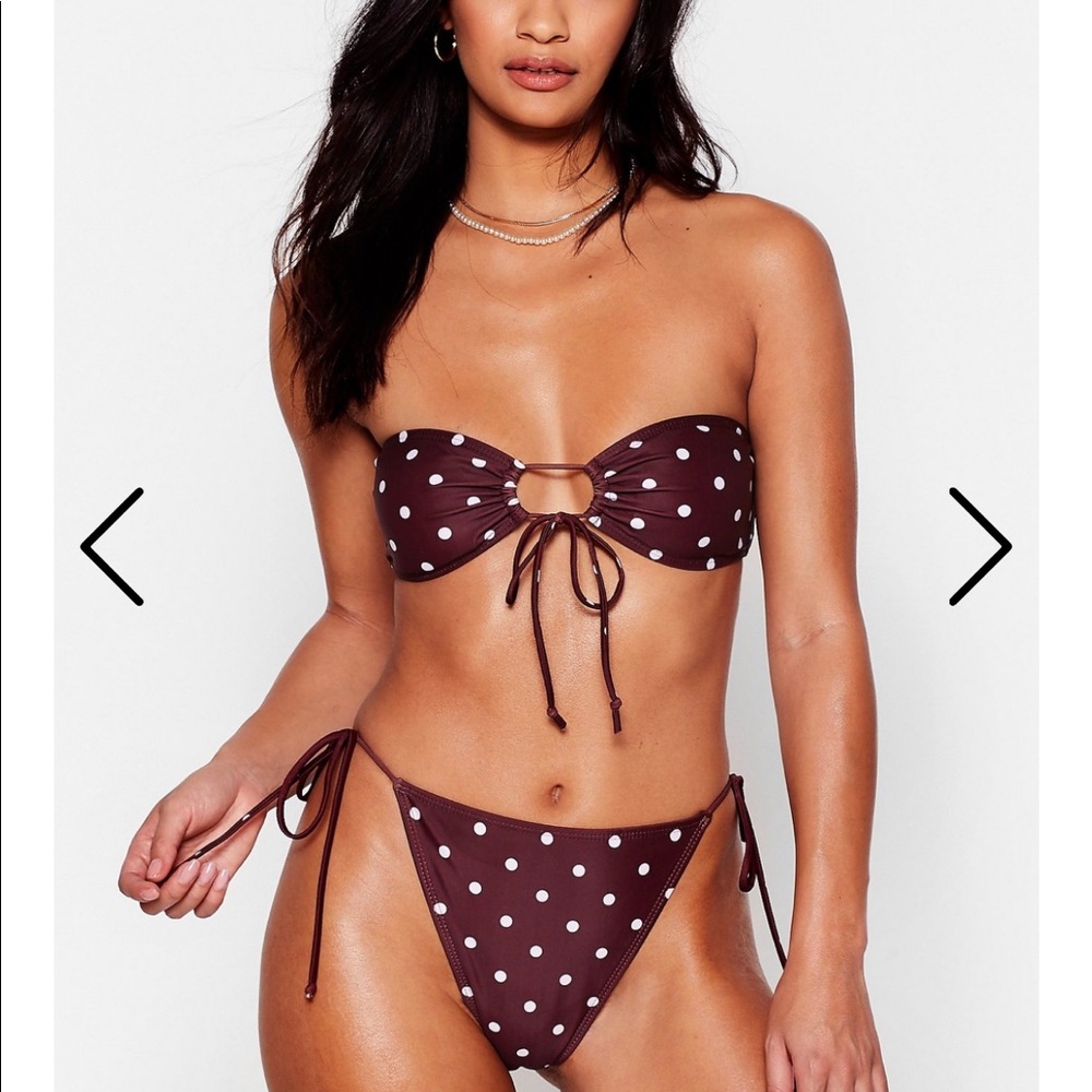 Spot it like its hot bikini bottoms Nasty Gal swim